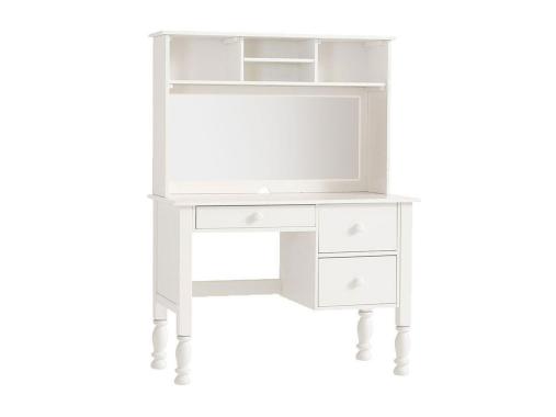 میز تحریر دخترانه کلاسیک کتابخانه دار چوبی M364